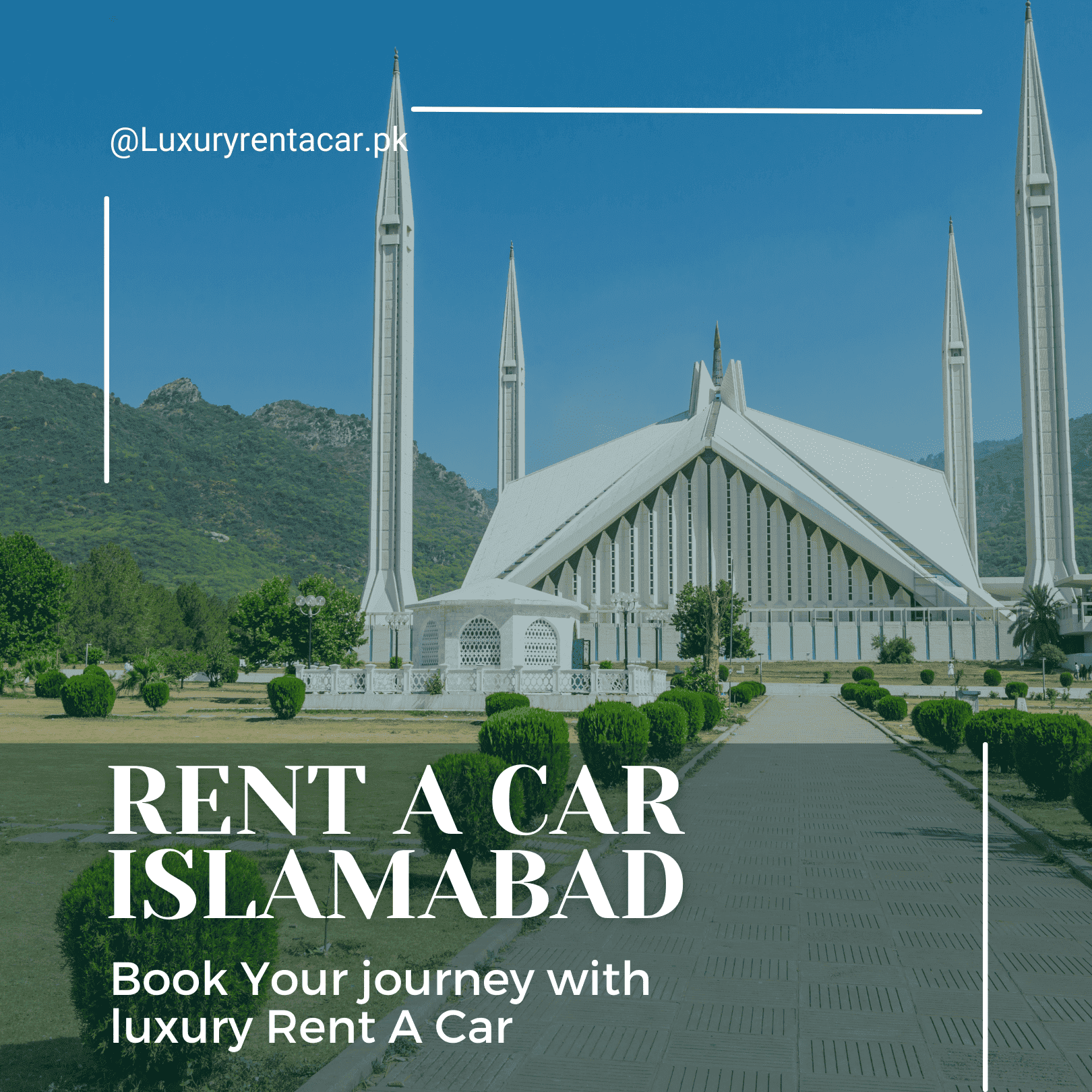 Rent a car Islamabad City